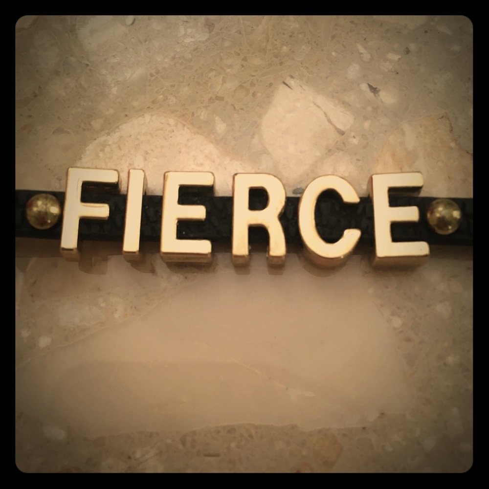 BCBGeneration | Black Leather Mini Fierce Bracelet